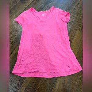 PINK Victoria's Secret Bright Pink Short Sleeve Tee